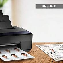 sdfPapel Fotográfico Mate Tipo Barita 12 Mil Paquete Con 100 Hojas Tamaño De 4"x6"dfsg - Blanco - Ver 4