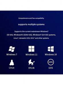 tp-link TL-XDN6000 Triple-System Network Adapter: Driver-Free Smart Installation, Metal Chassis For Heat Dissipation, External Dual High-Gain Antennas, Suitable For Home And Office Use, Black - Black - View 6