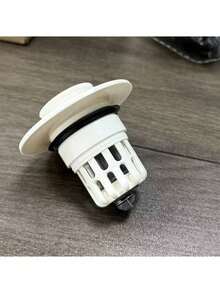 1pc Pop-Up Bathroom Sink Drain Stopper - Multifunctional Pressure Filter, Durable Plastic Material, Bathroom Sink Anti-Clogging, Essential Drainage Accessory, Sink Drain Filter, Household Hair Catcher, Restaurant Kitchen Food Debris Strainer, Bathroom Accessories & Small Tools/Bathroom Essentials, Modern Bathroom Elegant Design, Bathroom Sink Accessories - Multicolor - View 8