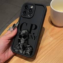 Funda de Teléfono Moderna y Elegante Alta Bambú Negra Elegante CP Marca de Moda TPU a Prueba de Golpes Cobertura Completa Funda Protectora Adecuada para Apple  6, 7, 8, X, Xs, Xr, Xs Max, 11, 12, 13, 14, 15, 16 Pro Max. Fundas Protectoras de Diseñador Lindas y Femeninas para Mujeres - 1 pieza - Ver 8