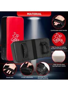Boxing Training Pads, Kicking Shields, Muay Thai, MMA, Martial Arts, Karate, Taekwondo, Boxing, Kick, Knee And Elbow Targets, Boxing New Year Gift - Multicolor - View 9