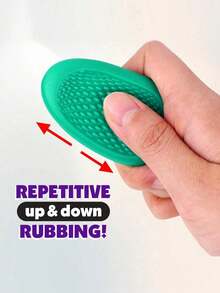 6pcs/Set Sensory Worry Stones: Textured Soft Fidget Toys For Teenager - Calming Stress Relievers For Anxiety, And Students,Fidget Toys,Sensory Toys,Toys,Toys,Sensory Toys,Fidget,Style Random - 彩色 - 查看 11