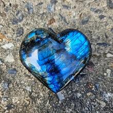 Natural Elongated Stone Heart-Shaped Stone Ornaments Can Be Placed In Home And Office Spaces To Decorate The Atmosphere, And Can Also Be Used As Holiday Gifts To Convey Emotions - 彩色 - 查看 6