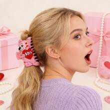 Hair Clips - Pink - View 2