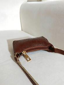 1pc Zipper Closure Fashion Kids Solid Color Handheld Mini Coin Purse - A - View 8
