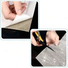 1 Piece Shiny Crystal Gemstone Rhinestone Sticker DIY Self-Adhesive Flashy Car Phone Craft Decoration Sticker 7.8 X 9.4 Inches - M-20*24cm - View 5