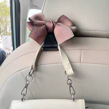 1 Gancho multifuncional para encosto de banco de carro - Organizador de armazenamento durável em ABS para acessórios internos do veículo - Gancho de arco - Ver 8