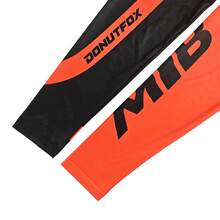 Kaos Pria DONUTFOX, Jersey Sepeda Lengan Panjang untuk Sepeda Motor Off-Road, Sepeda Gunung Downhill, Sepeda Motor & Sepeda, ATV 2025 Olahraga - Jeruk - View 5