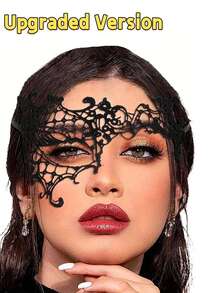 Sexy Lace Women's Eye Mask, Party Eye Mask, Masquerade Costume Accessory, Role Play Prop, Stage Performance Decor, Suitable For Daily Wear, Also Applicable For Masquerade Ball, Halloween, Christmas Party Decoration, Perfect Gift For Friends And Family - Lace Mask - View 20
