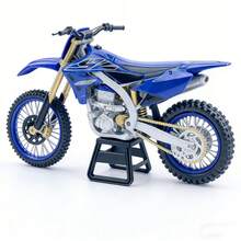 1:18 Scale Diecast Alloy Motorcycle Model, Suitable For Motorcycle Enthusiasts Collection And Gifts, Desktop Decor, Birthday/Christmas/Easter/New Year Gifts - Blue - View 9