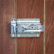National Hardware - Bisagra de doble acción Updated Packaging 3 8 Inch Zinc Plated - como en la foto - Ver 5
