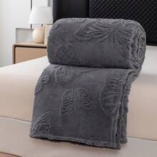 Sofa Blankets, Throw Blankets & Nap Blankets - Dark Grey - View 4