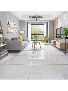 YITAPE 1pc 10m Self-Adhesive Waterproof Wall Sticker, Alloy Color Skirting Line, Tile Gap Edge Sealing Tape For Home Decor,Stickers,Wall Decal, Vinyl Decal For Home Decorations,Spring Decoration Items Refresh Your Home,Rama Decoration Stickers Gifts Birthday Graduation - Multicolor - View 7