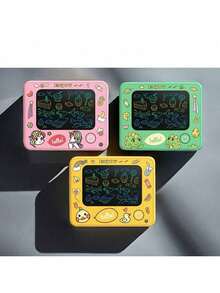 Small Model Mini LCD Writing Tablet For Kids,Portable Keychain-Sized Drawing Pad For Kids, Colorful Doodle Board Pad, Learning And Educational Toys For Kids, Creative Birthday Gifs For Toddlers - Pink - View 2