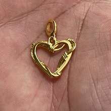 1个镀银心形箭头吊坠，适用于手链、项链、DIY首饰、生日/周年纪念礼物 - 彩色 - 查看 9