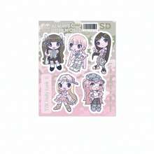 1张 Domi 贴纸 - INS 贴纸礼品 - 2026 新品 - 时尚女孩手账贴纸 - 手机 DIY 装饰材料 - 水杯行李箱滑板贴纸 - 史迪奇玩具旅行玩具教室减压玩具迷你小玩意洗澡玩具圣诞文具减压球生日礼物 - 圣诞礼物 - 平安夜礼物 - 完美礼物 - 礼物 - 玩具 - 游戏 - 彩色 - 查看 6