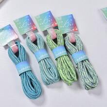 4mm Handmade Polyester Core Multicolor Rope, 5m, Suitable For Beading, Tassel Crafting And DIY Projects - Multicolor - View 10