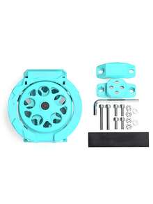 摩托车水壶架 - 可调节可折叠夹式/支架式，轻便免提饮水系统，适用于1升水壶，无需电源（安装简便），适用于摩托车和踏板车