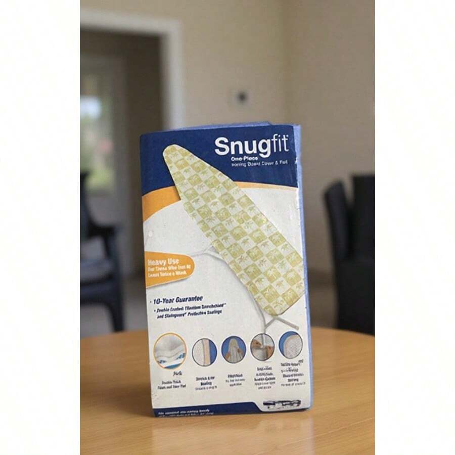 JandJ home fashion heavy Use Ironing Board cover and pad - Recubrimiento de silicona azul - Ver 1