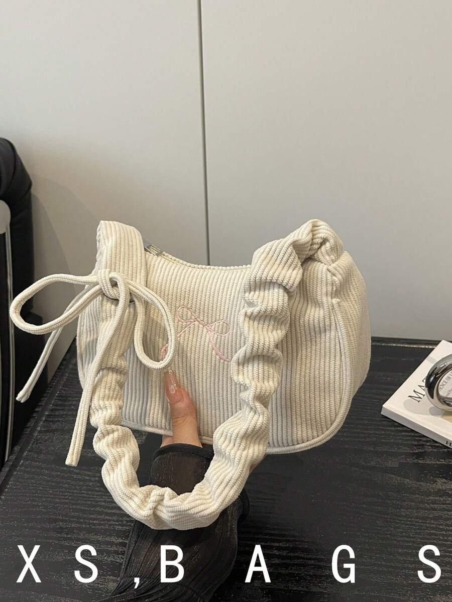 2026 modische Wolken-plissierte Shopper Umhängetasche