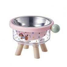 Stainless Steel Raised Pet Bowl, Plastic Pet Bowl, Pet Feeder, Water Dispenser, Multi-Function Pet Bowl, Suitable For Cats, Dogs, Rabbits, Chickens And Other Medium And Small Pets, Pet Supplies, Cute Pet Bowl, High Quality And Affordable - 350ml - View 16