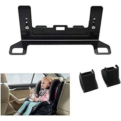 Chelhead - Soporte de interfaz universal para asiento de coche, ISOFIX, kit de montaje de anclaje de sujeción para asiento infantil, conector de cinturón ISOFIX para silla de  de bebé