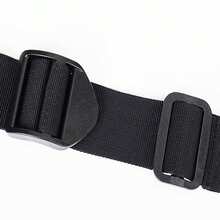 战术包、骑行包、男士背心包、休闲运动包、户外男士胸包 - 黑色 - 查看 9