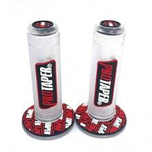 2pcs Transparent Multi-Color Universal Motorcycle Handlebar Grips, Suitable For ATV, Off-Road Motorcycle Protaper And ProTapered Accessories, Non-Slip Throttle Wrap, Compatible With Kawasaki, Suzuki, KTM, EXC SX YZF CRF, Motorcycle Handlebar Grips, Motorcycle Handlebars, Motorcycle Throttle Grips, Motorcycle Handles, Motorcycle Grips, Motorcycle Accessories, Domino Handlebar Grips - A - View 16