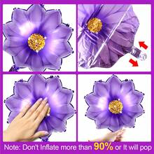 16pcs Sunflower Foil Balloons, Summer Sunshine Birthday Wedding Decoration, Hawaiian Party Supplies, Birthday Party, Baby Shower, Festival Celebration, Photo Shoot, Everyday Use - Multicolor - View 6