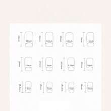 4 Boxes 96Pcs Short Squoval Press On Nails 24PCS Polka Dot Moon Heart Butterfly French Press On Nails, Short Oval False Nails With Cute & Romantic Design, Easy Apply Removable Fake Nails For Women, Girls & Teens, Spring Summer Daily, Date, Party Manicure Set.Nail Supplies,Nails Press On,Nail Kit,Christmas Nails,Valentine's Day. - 藍色327 - 查看 7