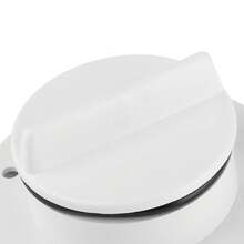 Universal Boat Deck Drain Valve - Replacement White Nylon Screw Plug For Yacht And Boat Transom Drain Outlet