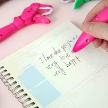 3pcs Dinosaur Mouth Shaped Ballpoint Pens, Fun Office & School Supplies, Unique Gift Idea, Tyrannosaurus Rex Shaped Pens, Student Learning Stationery Prizes