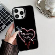 Funda de teléfono Comics Emily The Strange para Apple 11 12 13 14 15 16 17 Pro Max Plus, cubierta protectora con revestimiento - z7 - Ver 11
