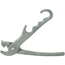 Winco Premium Pizza Pan Gripper Cast Aluminum - como en la foto - Ver 1