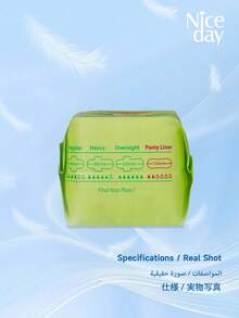 Niceday 155mm, 100pcs Super Soft Sanitary Napkins, Daily Pads, Ultra-Thin Menstrual Pads, Super Breathable Period Care Pads, Absorb Heavy Flow, Keep Intimate Area Dry And Itch-Free - 155mm (100pcs/5packs) - View 10