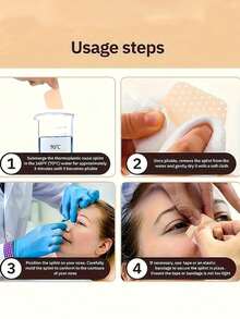 可调节鼻夹 - 透明鼻夹 - 可重复使用，无香料，无需电池，适用于多种场景，提升美观度和舒适度，适合作为圣诞节、新年、朋友礼物、情人节礼物 - 彩色 - 查看 4