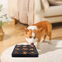 1pc Silicone Dog Nose Pad And Slow Feeder, Silicone Snuffle Mat, Dog Slow Feeder Bowl, Dog Snuffle Lick Mat, For Scent Training - 20*20cm - View 5