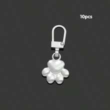 3/5/10 Pcs Dog Claw Metal Zipper Pendant DIY Replacement Key Chain Suitable For Luggage, Wallet Zipper, Jacket, Backpack, Men's Bag, Women's Bag, Etc. - Multicolor - View 14