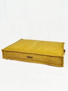 1pc Rectangular Waterproof Dog Crate Mat Bed, Reversible, With Removable Washable Cover And Waterproof Lining, Suitable For Cat And Dog Crate Beds, Joint Relief Dog Bed - Multicolor - View 4