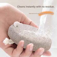 1-10 piezas Piedra natural para limar pies, Piedra natural pura para limar pies, Exfoliante de piedra volcánica, Herramienta natural nano para limar pies - Multicolor - Ver 8