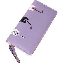 Women Wristlet Bags - Purple (Long Purple) - View 4