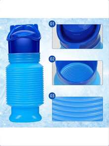 Portable Urine Funnel, 2 Counts/4 Counts Lightweight Silicone Urine Funnels, Easy To Clean, Suitable For Outdoor Camping Toilet