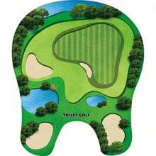 趣味厕所高尔夫游戏 - 厕所迷你高尔夫套装，休闲娱乐运动玩具，厕所模拟玩具，可在任何浴室/厕所练习迷你高尔夫 - 高尔夫配件，美好的如厕时光 - 爸爸的礼物，送给爸爸、丈夫、男友的趣味礼物，适合的高尔夫礼物，浴室配件，男士礼物，运动配件，家庭娱乐活动