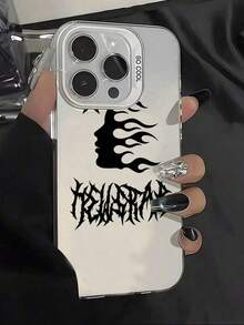 HellstarS Fashion Logo Case For IPhone 16, 15, 14, 13, 12, 11 Pro Max, X, XR, XS Max, 8, 7 Plus Drop Resistant Scrub Back CoverFOR-YOUR-BELOVED-PHONE Christmas Gifts Christmas Gifts - 款式2(1pc) - 查看 2