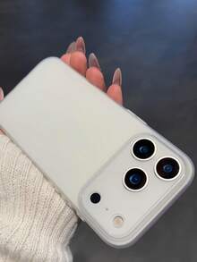 1个极简冰纹TPU磨砂透明手机壳，兼容 17 Pro Max/16 Pro Max/15 Pro Max/7 Air 16 14 13 12 15 11 Pro Max，透明摄像头保护盖 - 白色 - 查看 5