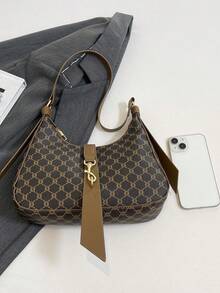 女士时尚别致单肩腋下包，适合日常通勤 - 彩色 - 查看 8