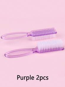 10pcs Nail Brushes With Handles, For Cleaning Fingernails And Toenails