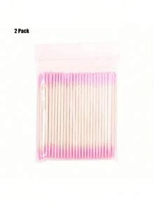 20pcs/10pcs/5pcs/4pcs/3pcs/2pcs/1pc, 100pcs/1pc 超細一次性美甲清潔棒，尖頭設計精準塗抹 - 小尖頭牙籤式美甲棒套組，適用於美甲護理、美甲用品、美甲工具、美甲藝術工具、返校季、美甲護理、貼片美甲工具 - 粉色 - 查看 12