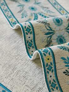 1件波西米亚风雪尼尔沙发垫套，四季通用沙发套，沙发保护套，营造装饰氛围，简约耐用，宠物友好，适用于1-4人沙发、L型沙发，兼具装饰性和保护性的沙发套 - 白色 - 查看 8