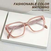 Zinqora 3-Pack Retro Chic Rectangular Reading Glasses Fashion Frame No Accessories Included Reading Eyewear For Stylish Women - Pink Leopard Print + Tortoiseshell + Pink - View 7